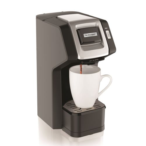 Hamilton Beach® Single-Serve Capsule Coffeemaker, Black with Silver